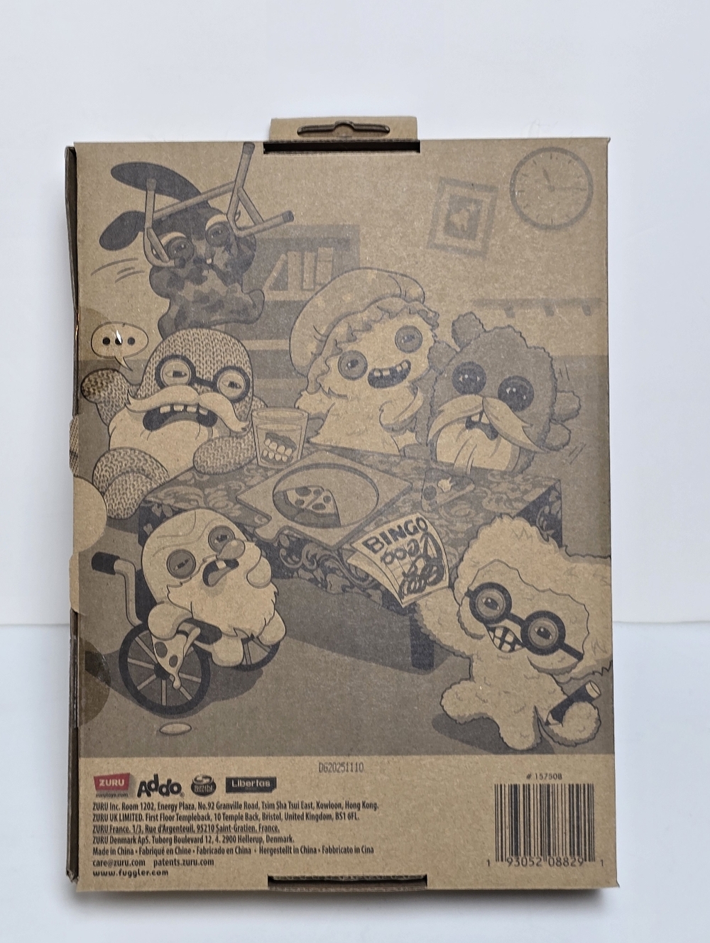 ZURU Fuggler Old Fogies Plush Monster Toy in Box NWT - Picture 2 of 3